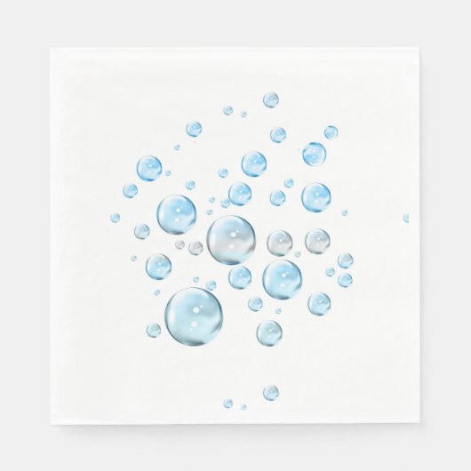 Serviette En Papier Bubbles (Devant)