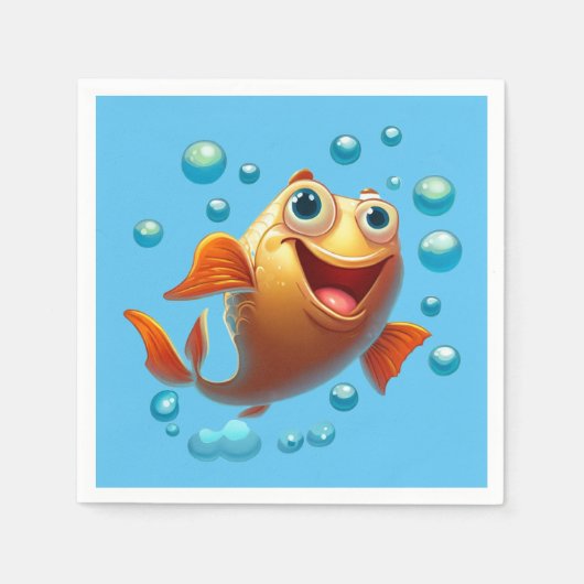 Serviette En Papier Bubbles (Devant)