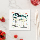 Serviette En Papier Bubbly A Go-Go ! (En situation)