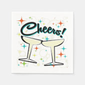 Serviette En Papier Bubbly A Go-Go ! (Devant)