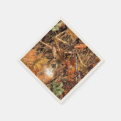 Serviette En Papier Buck d'automne Camo White Tail Deer (Coin)