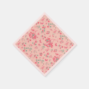 Serviette En Papier Bucolic pink
