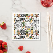 Serviette En Papier Buddy le Motif de devis Elf (En situation)
