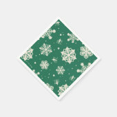 Serviette En Papier Buddy le Motif Elf Snowflake (Coin)