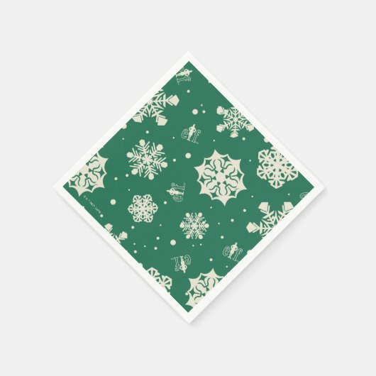 Serviette En Papier Buddy le Motif Elf Snowflake (Coin)