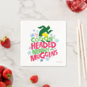 Serviette En Papier Buddy l'Elfe | Ninny-muggins en coton (En situation)