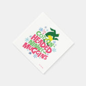 Serviette En Papier Buddy l'Elfe | Ninny-muggins en coton (Coin)