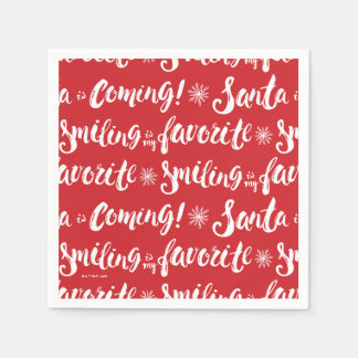 Serviette En Papier Buddy l'Elfe | Sourire est mon Motif favori