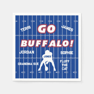 Serviette En Papier Buffalo Football Famille Papier Napkin