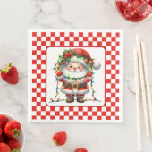 Serviette En Papier Buffalo Gnome Christmas (En situation)