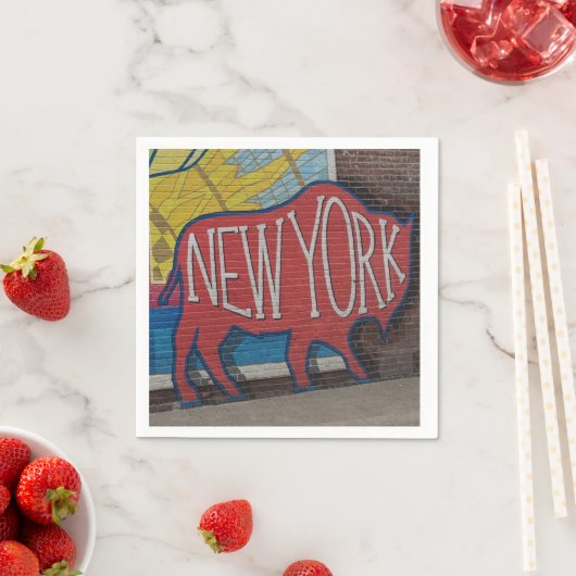 Serviette En Papier Buffalo New York (En situation)
