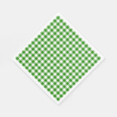 Serviette En Papier Buffalo Plaid Green White Classic Holiday Fun (Coin)