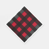 Serviette En Papier Buffalo rouge abattu (Coin)