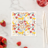 Serviette En Papier Buffet de petit déjeuner de brunch (En situation)