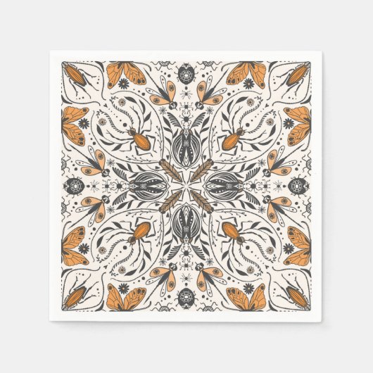 Serviette En Papier Bugs (Devant)