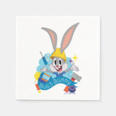 Serviette En Papier BUGS BUNNY BUILDERS™| BUGS BUNNY™ Character Art (Devant)