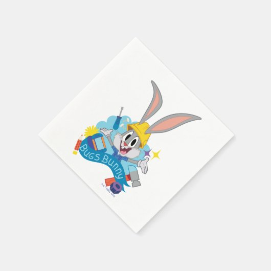 Serviette En Papier BUGS BUNNY BUILDERS™| BUGS BUNNY™ Character Art (Coin)