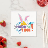 Serviette En Papier BUGS BUNNY BUILDERS™| C'est l'heure du casque (En situation)