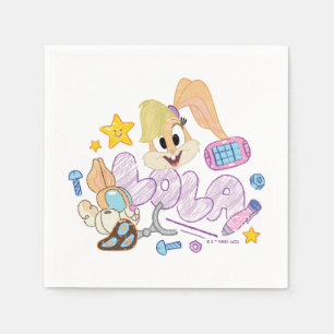 Serviette En Papier BUGS BUNNY BUILDERS™ Croquis de Lola