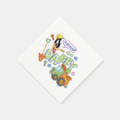 Serviette En Papier BUGS BUNNY BUILDERS™| DAFFY DUCK™ Sketch Art (Coin)