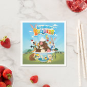 Serviette En Papier BUGS BUNNY BUILDERS™| Looney Builders Glace (En situation)