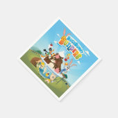 Serviette En Papier BUGS BUNNY BUILDERS™| Looney Builders Glace (Coin)