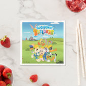 Serviette En Papier BUGS BUNNY BUILDERS™| The Looney Builders Group (En situation)
