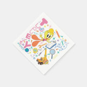 Serviette En Papier BUGS BUNNY BUILDERS™| TWEETY™ Work Tools (Coin)