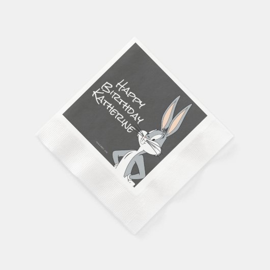 Serviette En Papier BUGS BUNNY™ | Mains sur les hanches (Coin)