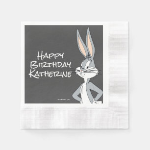 Serviette En Papier BUGS BUNNY™   Mains sur les hanches