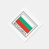 Serviette En Papier Bulgarie (Coin)