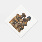 Serviette En Papier Bull Terrier (Coin)