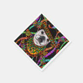 Serviette En Papier Bulldog (Coin)