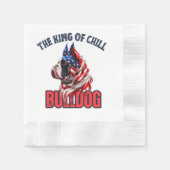 Serviette En Papier Bulldog (Devant)