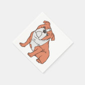 Serviette En Papier Bulldog Breed Thunder_Cove (Coin)