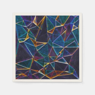 Serviette En Papier Bulles Brisées  Serviettes