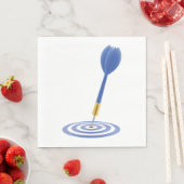 Serviette En Papier Bullseye (En situation)