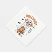 Serviette En Papier Bullsheet Highland Cow Funny Ghost (Coin)