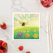 Serviette En Papier Bumblebee sur l'Horizon (En situation)