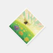 Serviette En Papier Bumblebee sur l'Horizon (Coin)