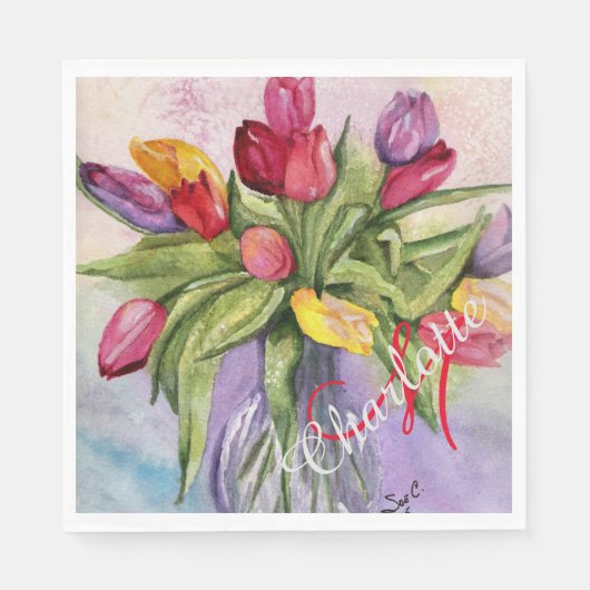 Serviette En Papier Bunch pour Brunch Party (Devant)
