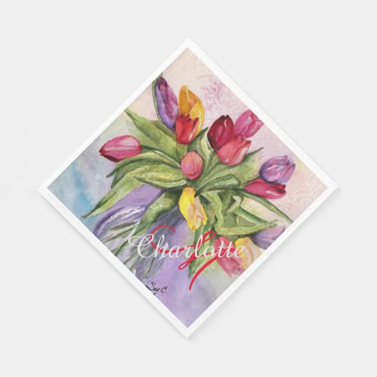 Serviette En Papier Bunch pour Brunch Party (Coin)