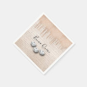 Serviette En Papier Bunco Queen Dice Party (Coin)