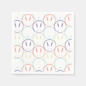 Serviette En Papier Bunnies Springtime (Devant)