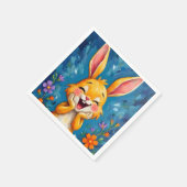 Serviette En Papier Bunny Bliss (Coin)
