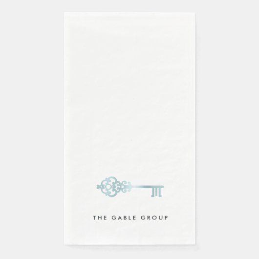 Serviette En Papier Bureau immobilier | Affichage à la maison | Open H (Devant)