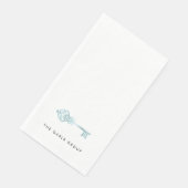 Serviette En Papier Bureau immobilier | Affichage à la maison | Open H (Coin)