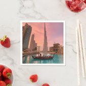Serviette En Papier Burj Khalifa (En situation)