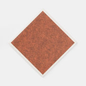 Serviette En Papier Burnt orange polaire (Coin)