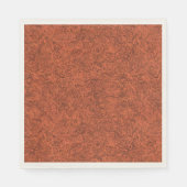 Serviette En Papier Burnt orange polaire (Devant)